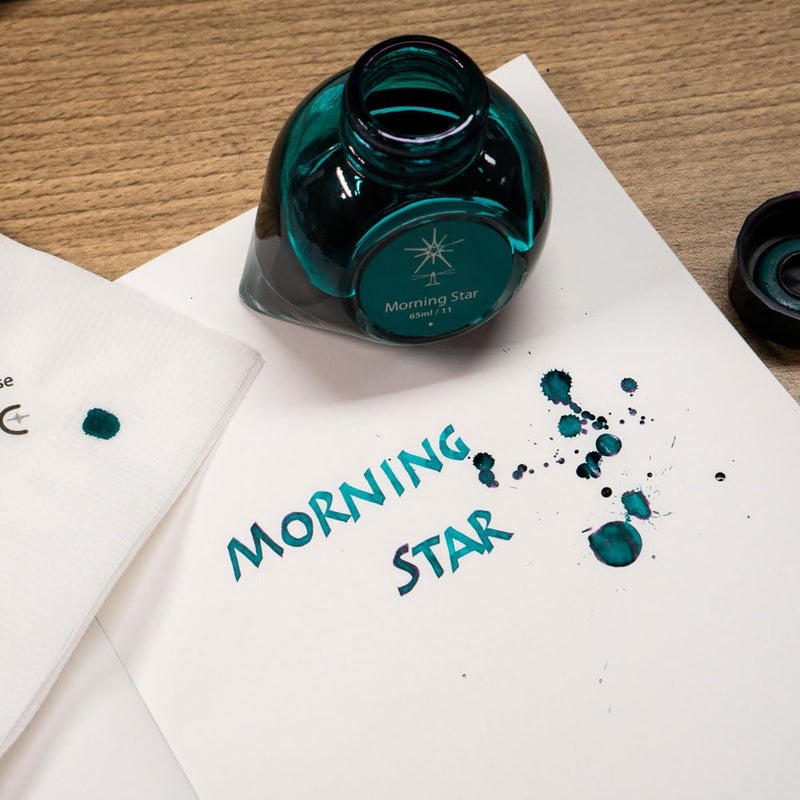 Colorverse Ink - Spaceward -No. 11, Morning Star (65ml & 15ml) Fountain Pen Ink - Image 3